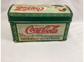 Coca - Cola Advertising Tin