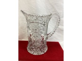 Crystal Cut Pitcher