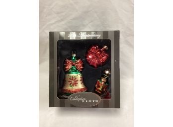 Christopher Radko Glass Ornaments - NIB