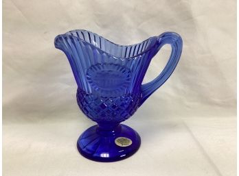 Cobalt Blue Fostoria Creamer