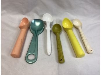 Vintage Metal Ice Cream Scoop Lot