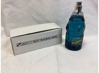 Versace Blue Jeans Tester Cologne Bottle