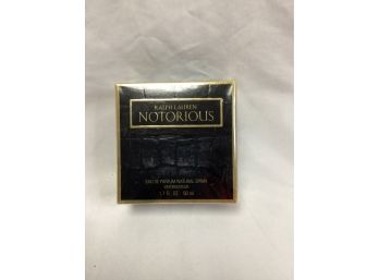 Ralph Lauren Notorious Eau De Parfum - 1.7FL OZ - Factory Sealed