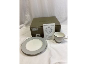 Noritake Aegean Mist 5pc Place Setting With Box - NIB