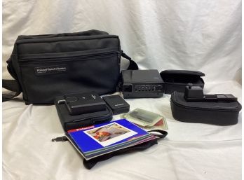 Polaroid Spectra System  Set With Carrying Case