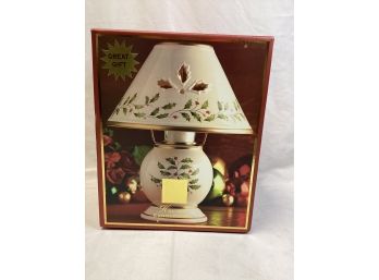 Lenox Holiday Candle Lamp - NIB