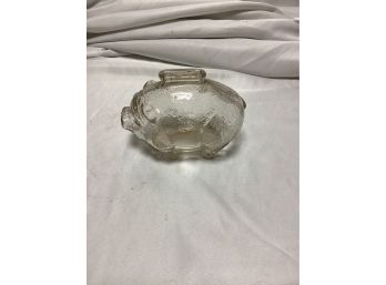 Anchor Hocking Marigold Carnival Glass Piggy Bank