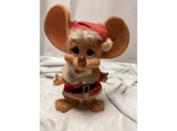 1970s Huron Products Large Eared Mouse Vinyl Bank