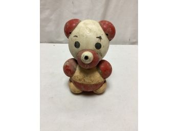 Antique Panda Rolley Bear Bank