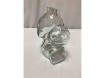 Lead Glass Snoopy Bank