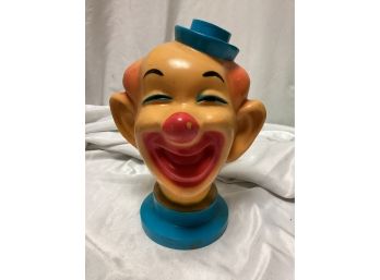 1971 NY Vinyl Clown Bank