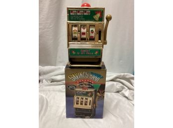 LaVie Savings Bank Slot Machine W/original Box