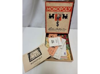 Vintage Monopoly Game