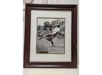 Babe Didrikson Golfing Framed Photo