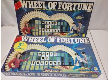 Two Wheel Of Fortune Board Games