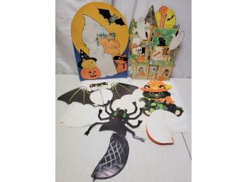 Vintage Halloween Paper Decorations