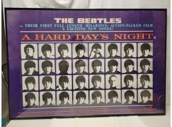 The Beatles A Hard Day's Night Framed Poster