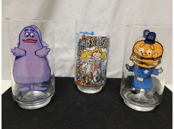 3 Mcdonalds Collector Cups