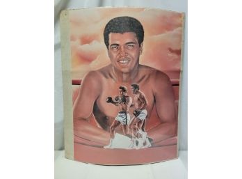 Muhammed Ali Poster Still Wrapped In Plastic