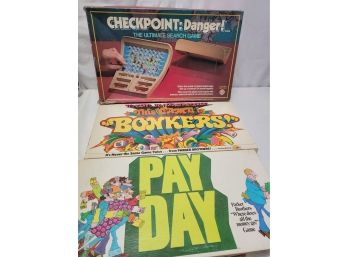 Vintage Board Game Lot - Payday And More