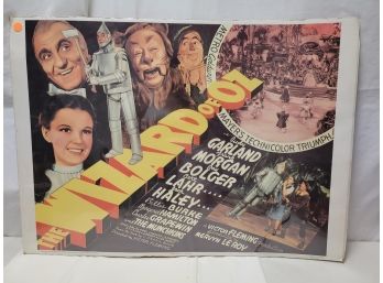 1967 Wizard Of Oz Movie Poster