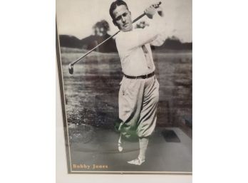 Bobby Jones Framed Photograph