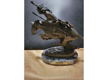 Frederic Remington Signed Cheyenne Bronze