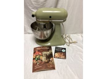 Vintage Avocado Green KitchenAid Stand Mixer