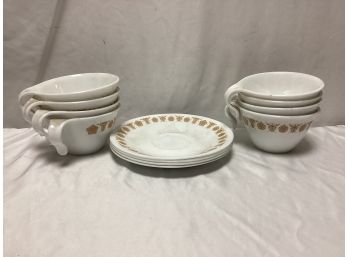 Corelle By Corning Teacups And Saucers