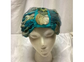 Vintage Silk Fabric Hat