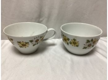 Noritake Marguerite Teacup And Bowl