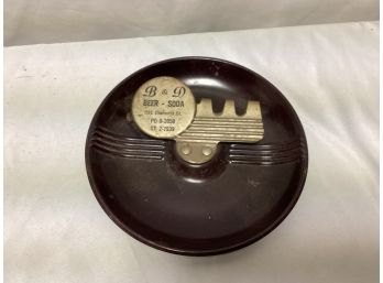 Vintage Beer-soda Ashtray