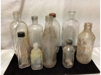 Apothecary Bottle Lot