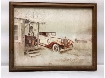 Framed/signed Artwork Country Asst