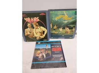 Vintage VideoDisc Movie Lot