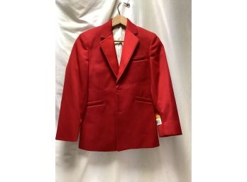 Andrew Fezza Red Fusion Suit Jacket - NWT