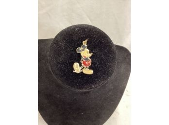 Walt Disney's Mickey Mouse Enameled Pendant