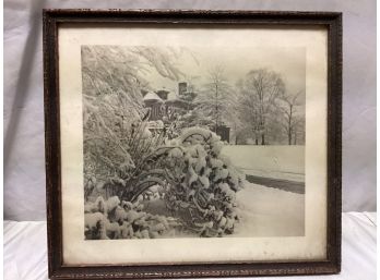 Signed/numbered Winter Framed Photograph