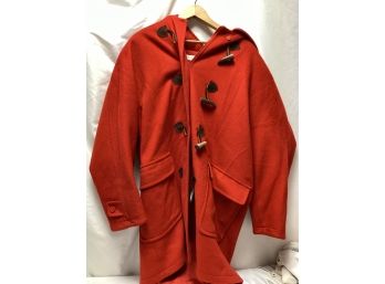 Fairbrooke Red Pea Coat