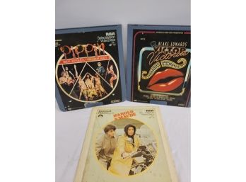 Vintage VideoDisc Movie Lot