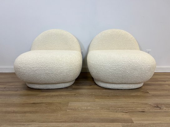 New! Modshop Pair Of Popcorn Occasional Chair