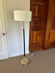 Black And Brass Floor Lamp