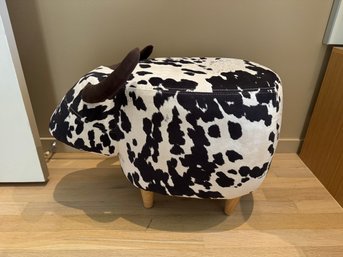 Cow Ottoman By  Noble House Home Furnishings