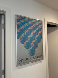 Vintage Vasarely Farbwelt Poster