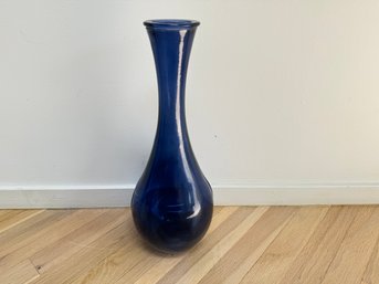 Blue Glass Vase