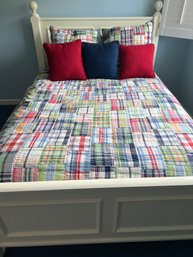 Pottery Barn Queen Comforter Shams With Tommy Hilfiger Sheet Set