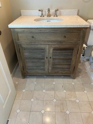 Restoration Hardware Shutter Vanity