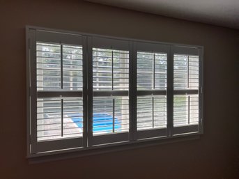 Wood Shutters Window Treatments