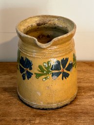 French Antique Pottery From The Alsace