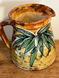 SGD Classics And Co. Artisan Tree Tap Pottery Pitcher From France